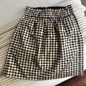 J. Crew Metallic Skirt